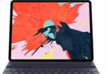 新的iPadPro鍵盤內置觸摸??板功能