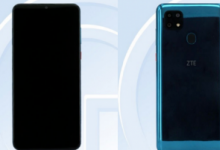 中興Blade20采用了十分圓潤(rùn)的設(shè)計(jì)