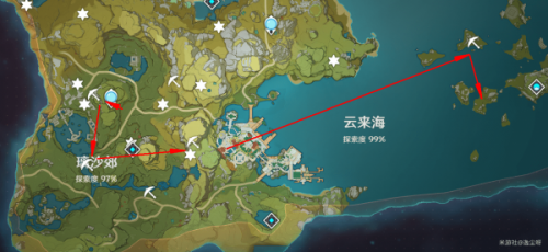 原神魔晶礦位置圖 魔晶礦挖礦路線(xiàn)圖一覽
