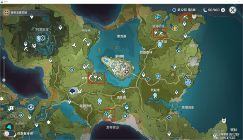 原神魔晶礦位置圖 魔晶礦挖礦路線(xiàn)圖一覽