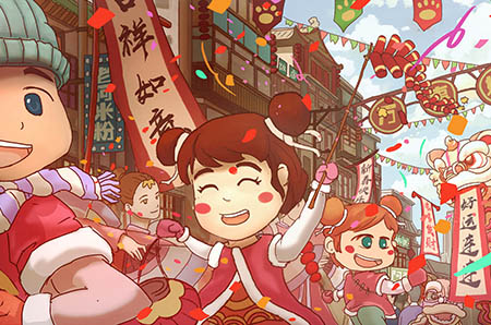 吃魚(yú)小貓簡(jiǎn)筆畫(huà)的畫(huà)法4