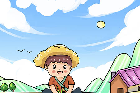 開(kāi)心果簡(jiǎn)筆畫卡通4