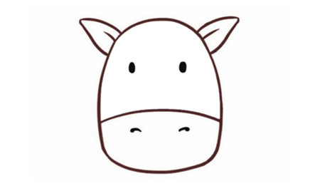 卡通小斑馬簡(jiǎn)筆畫(huà)的畫(huà)法2
