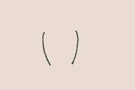 卡通牙齒簡(jiǎn)筆畫(huà)彩色的畫(huà)法1