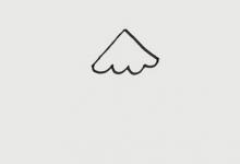 帶顏色的松木簡(jiǎn)筆畫(huà)步圖