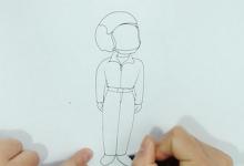 如何畫空軍的簡筆畫？