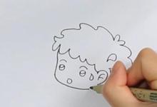 跑步男孩如何畫簡筆畫？