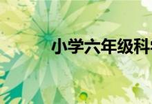 小學(xué)六年級科學(xué)如何做教學(xué)計(jì)劃