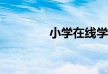 小學(xué)在線學(xué)習(xí)平臺(tái)有哪些？