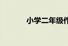 小學二年級作文素材學習參考