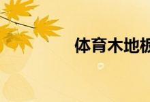 體育木地板這些安裝秘訣