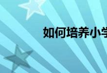 如何培養(yǎng)小學(xué)生的寫(xiě)作能力？
