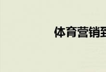 體育營銷到底火拼什么？