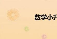 數學小升初復習方法