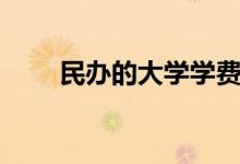 民辦的大學(xué)學(xué)費(fèi)一般多少（很貴嗎）