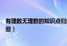有理數(shù)無理數(shù)的知識點(diǎn)歸納圖（有理數(shù)和無理數(shù)的區(qū)別有哪些）