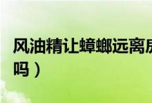 風油精讓蟑螂遠離房間（蟑螂怕風油精的味道嗎）