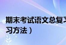 期末考試語(yǔ)文總復(fù)習(xí)的方法（期末考試語(yǔ)文復(fù)習(xí)方法）