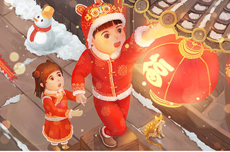 可愛(ài)彩色狐貍卡片制作方法6