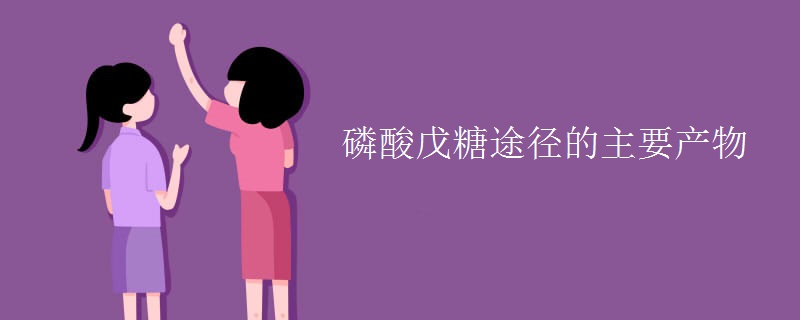 磷酸戊糖途徑的主要產物