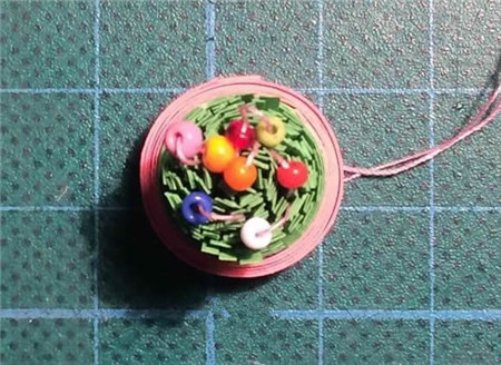 衍紙立體戒指制作過(guò)程8