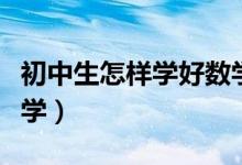 初中生怎樣學好數學知識(初中生怎樣學好數學)