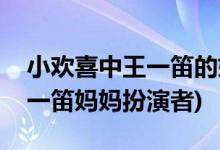 小歡喜中王一笛的媽媽是誰(shuí)演的(小歡喜中王一笛媽媽扮演者)