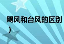 颶風和臺風的區(qū)別（臺風和颶風有什么區(qū)別？）