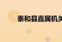 泰和縣直屬機關(guān)幼兒園的地址在哪