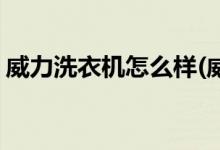 威力洗衣機(jī)怎么樣(威力和海爾洗衣機(jī)哪個好)