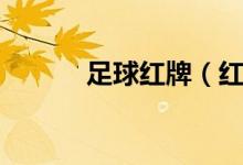 足球紅牌（紅黃牌的判罰標準）