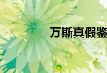 萬(wàn)斯真假鑒別（教你幾步）