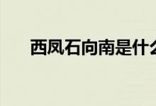 西鳳石向南是什么電視?。ㄐ腋Ｃ艽a）