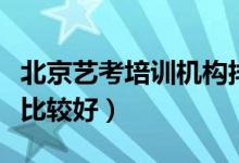 北京藝考培訓機構排行榜前十(哪些培訓中心比較好)