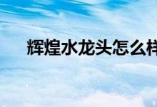 輝煌水龍頭怎么樣？卓越的水龍頭價格