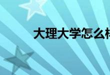 大理大學(xué)怎么樣（大理大學(xué)簡(jiǎn)介）