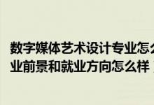 數(shù)字媒體藝術(shù)設(shè)計(jì)專(zhuān)業(yè)怎么就業(yè)（2022數(shù)字媒體藝術(shù)專(zhuān)業(yè)就業(yè)前景和就業(yè)方向怎么樣）