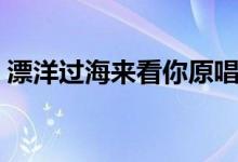 漂洋過海來看你原唱（漂洋過海來看你簡(jiǎn)介）