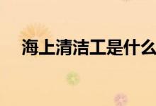 海上清潔工是什么動(dòng)物（你都了解多少）