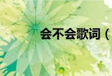 會(huì)不會(huì)歌詞（會(huì)不會(huì)歌曲介紹）