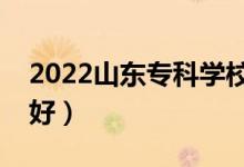 2022山東?？茖W(xué)校排名（哪些大專院校比較好）
