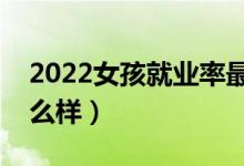 2022女孩就業(yè)率最高的專業(yè)有哪些(前景怎么樣)