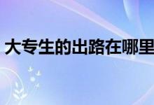 大專生的出路在哪里（?？粕厴I(yè)后的出路）