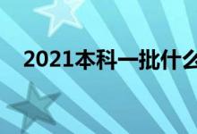 2021本科一批什么時(shí)候錄?。ㄤ浫r(shí)間）