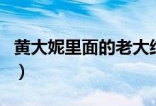 黃大妮里面的老大結(jié)局（黃大妮每個(gè)人的結(jié)局）