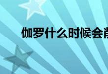 伽羅什么時(shí)候會(huì)削弱（伽羅什么意思）