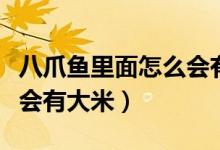 八爪魚里面怎么會有大米呢（八爪魚里面怎么會有大米）