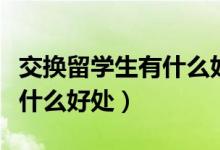 交換留學生有什么好處（交換生對雙方學校有什么好處）