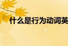 什么是行為動詞英語（什么是行為藝術(shù)）
