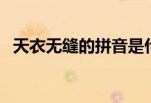 天衣無(wú)縫的拼音是什么（天衣無(wú)縫的結(jié)局）